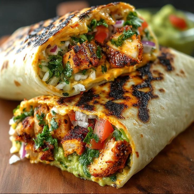 Grilled Chicken Burrito