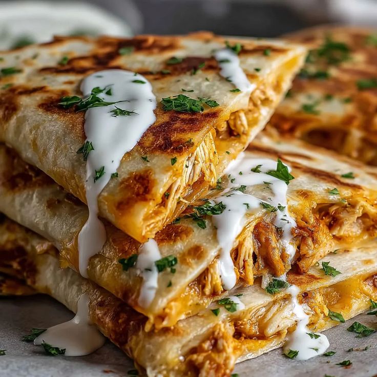 Grilled Chicken Quesadilla