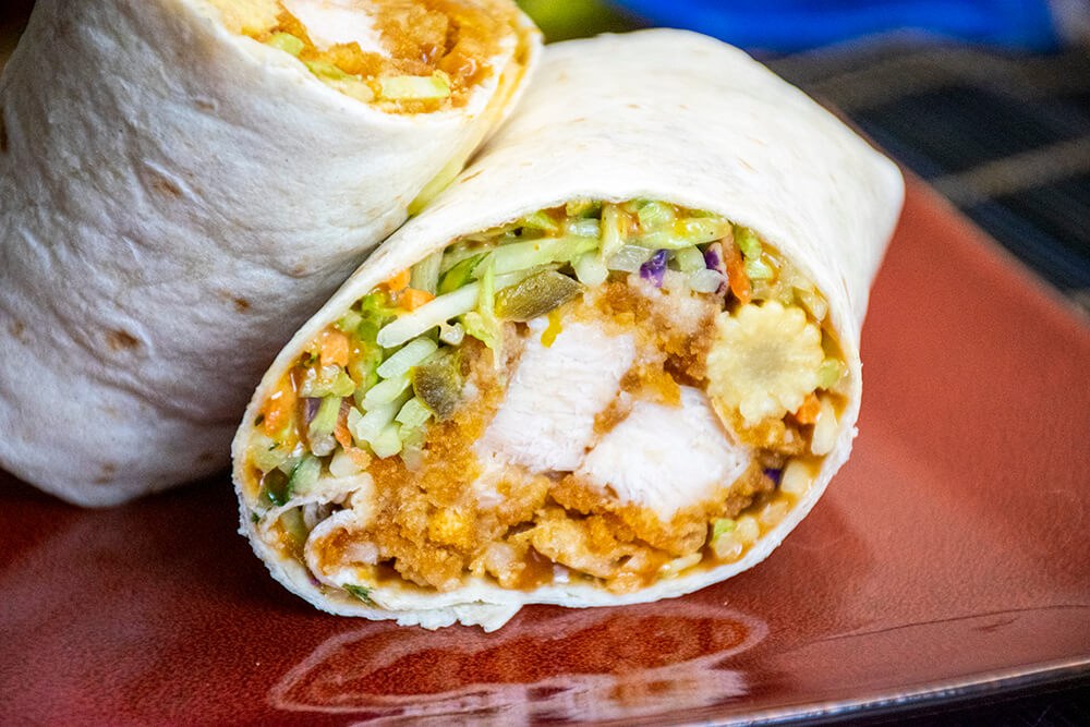 Crispy Chicken Burrito